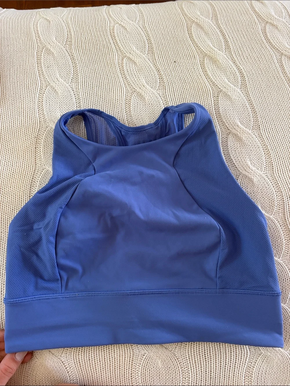 Lululemon sports bra tank with mesh back